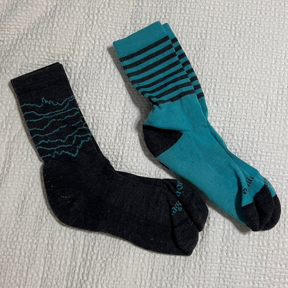 Patagonia Set of Two Merino Wool Hiking Socks - Picture 2 of 2